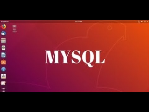 Install MYSQL Ubuntu 18.04