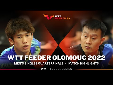 Maharu Yoshimura vs Wang Yang | MS-QF | WTT Feeder Olomouc 2022