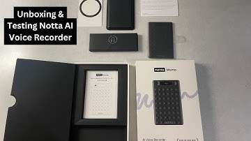 Unboxing & Testing Notta Memo AI Voice Recorder | Instant Transcription & Multilingual Summary