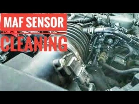 HOW TO CLEAN OR REPLACE MASS AIRFLOW SENSOR MAF SENSOR CLEANING P0102 ...