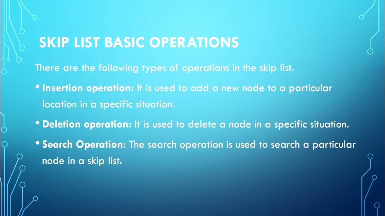 Data Structure Part 18 :- Skip List - YouTube