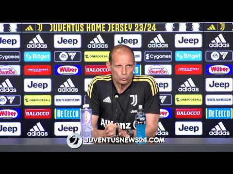 Conferenza Allegri pre Udinese-Juve: “L'anno prossimo sarà una stagione migliore. Vlahovic out."