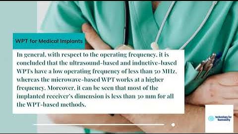 Wireless Power Transfer for Biomedical Applications #science #technology #wireless #implant