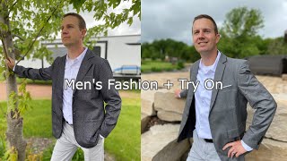 New Arrival Men's Fashion Haul with COOFANDY/TINKWELL - Try On and Review