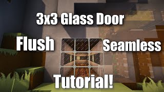 *Outdated* Showcase: 3x3 Flush Seamless Glass Door [German Tutorial]