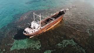 Pafos Shipwreck Cyprus | DJI Mavic Mini 3 Pro