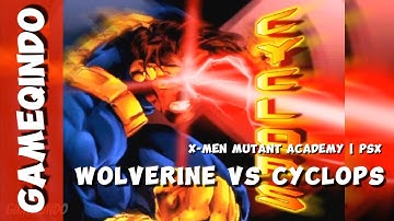 X-Men Mutant Academy | WOLVERINE VS CYCLOPS | PSX [CHEAT ON]