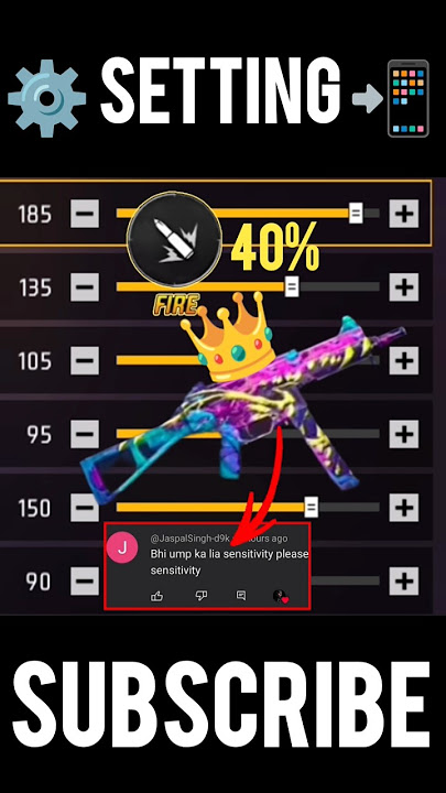Secret Ump Headshot Trick & Setting 100% Working 😱 | Free Fire 🔥