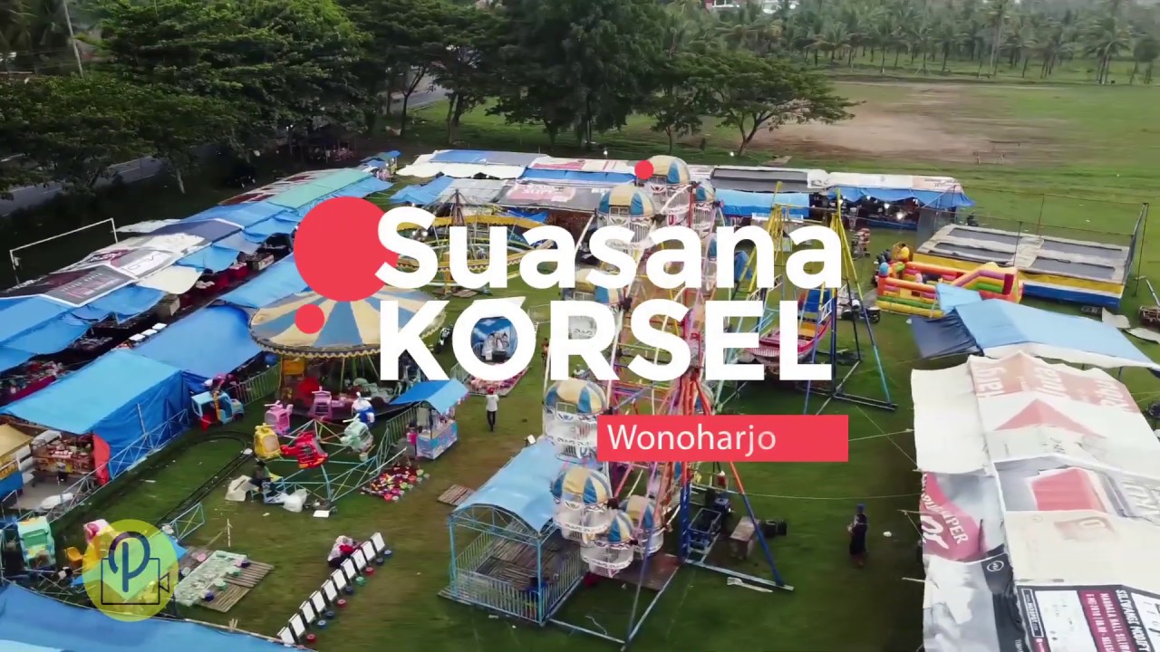 Suasana KORSEL Pasar Malam di Wonoharjo Pangandaran - YouTube