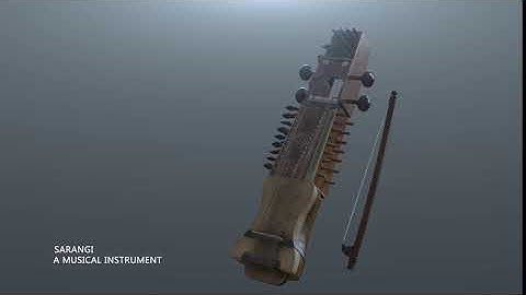 Sarangi an Traditional Indian Musical Instrument