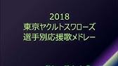 18年度 東京ヤクルトスワローズ 応援歌メドレー Youtube