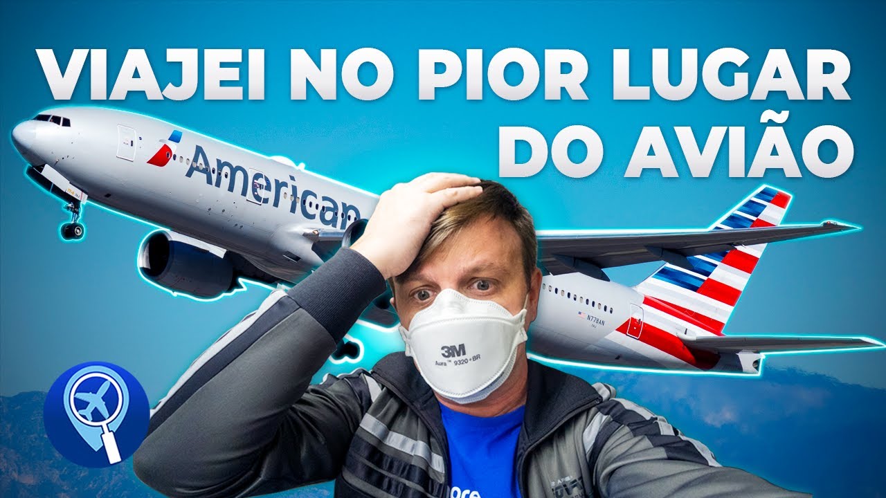 Como é voar com a American Airlines de Miami para o Rio de Janeiro no  Boeing 777 