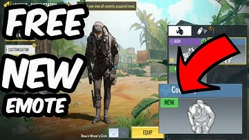 *New*How To Get Free Emote In Call Of Duty Mobile|COD Mobile Today Redeem Emote Code Garena & Global