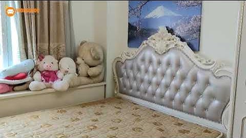 Hoàn thiện Giường ngủ tân cổ điển tân cổ điển sang trọng cao cấp tại nhà anh Khoa - Lưu Hưu Phước