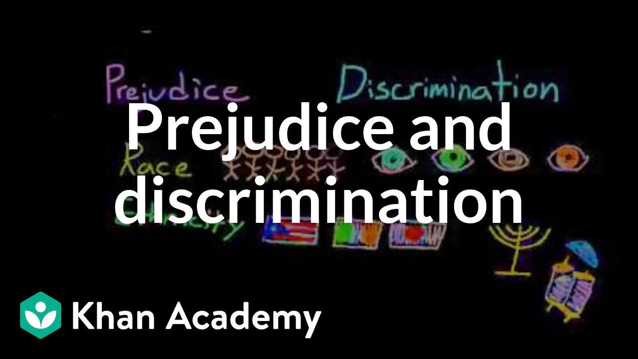 Prejudice and discrimination based on race, ethnicity, power, social class, and prestige