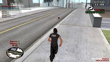 Most accurate server-sided physics simulation in SA:MP (using Bullet Physics) (a ball)