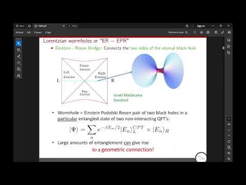 Видео: Panos Betzios, Wilson Loops & Euclidean Wormholes