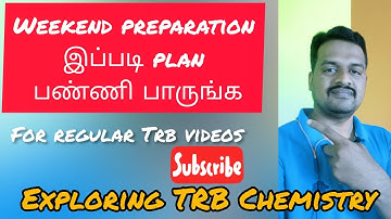 Ep - 7 Weekend இப்படி plan பண்ணி பாருங்க😊| TRB Polytechnic | SCERT TRB