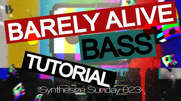 Synthesize Sunday 023 - Barely Alive Style Bass  [FREE DOWNLOAD]