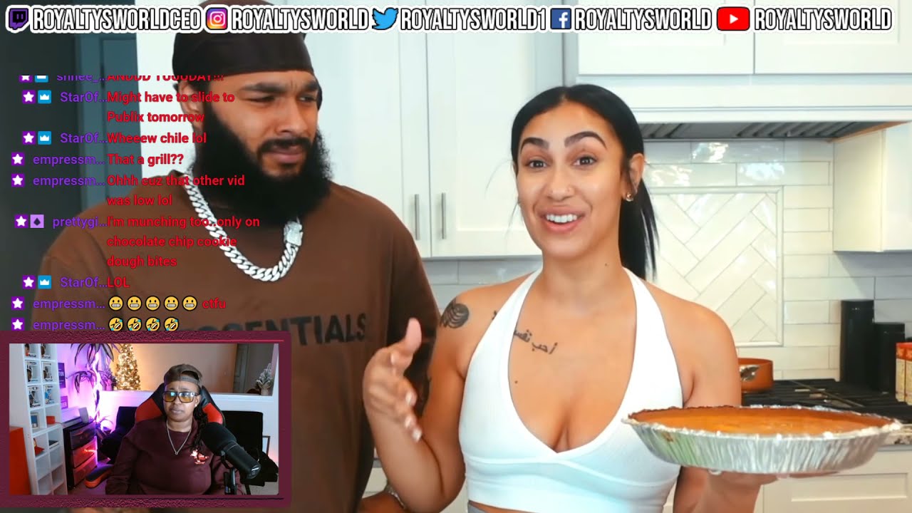 THANKSGIVING VLOG 🍁😍 | WE COOKED TOGETHER‼️| QUEEN CAN COOK| ROYALTYSWORLDREACTION