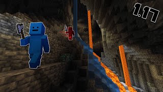 Minecraft Manhunt, but it's on the 1.17 update... (NEW CAVES)