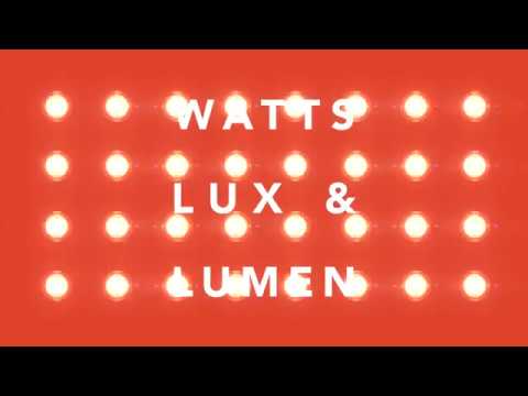 Video: Hur beräknar du Lux till Watts?
