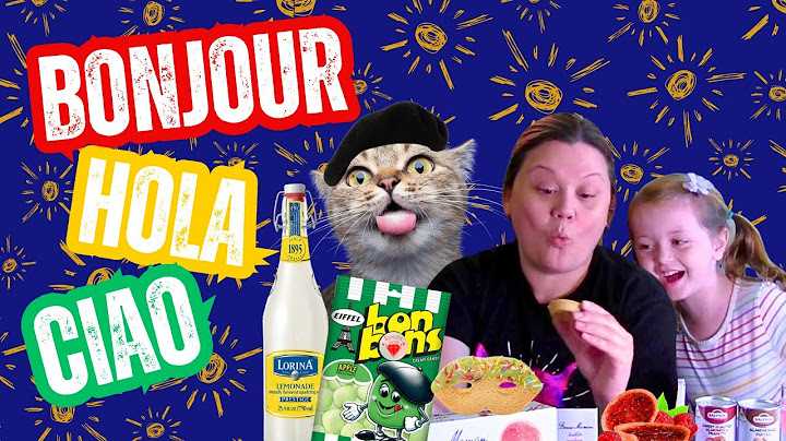 Trying Snacks From France, Italy, And Spain For The First Time!