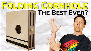 Make Folding Cornhole Boards