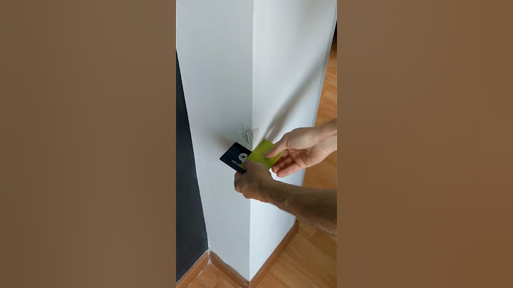 Arregla fácil el filo de la pared / Cómo reparar el filo o borde de una pared