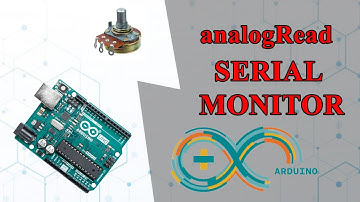 Arduino Analog Read Serial Monitor with Potentiometer