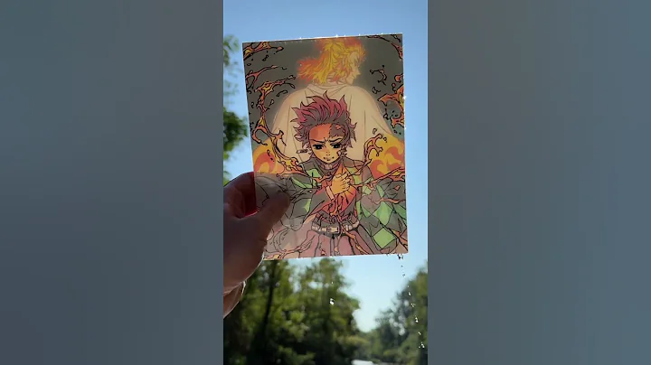 For all the Demon Slayer fans 😭🔗in bio #anime #art #artwork #animeart