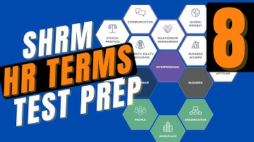 SHRM - HR Terms Explained - SHRM CP & SCP - Part 8