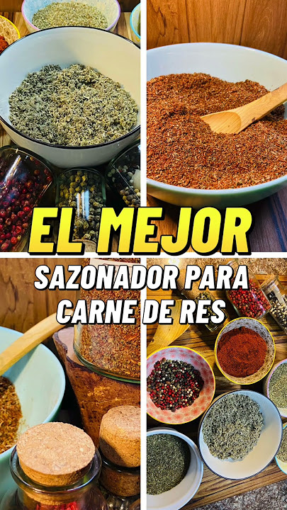 El mejor sazonador para carne 🥩