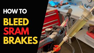 Sram Brake Bleed - Quick & Easy! Code/Guide/Level