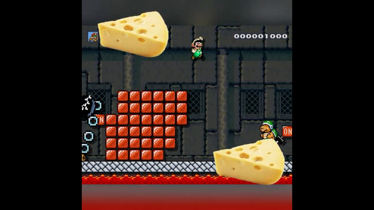 Mario Maker 2 Cheese! I Like Cheese, Delicious Cheese! Super Mario Maker 2 Cheese Compilation!