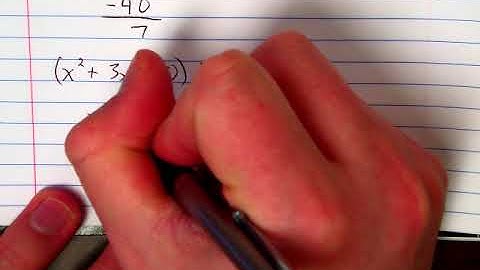 5 - 2 Dividing Polynomials