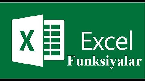 Excel 2010 funksiyalar