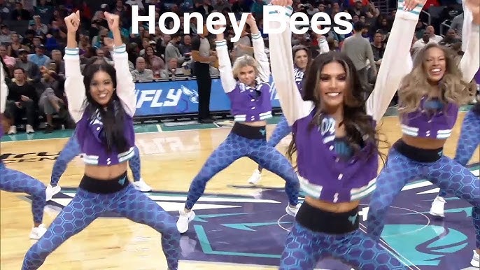 Honey Bees (Charlotte Hornets Dancers) - NBA Dancers - 4/14/2021 dance  performance 