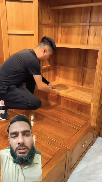 You wasn't belive this amazing Hidden storge😱#short#funny #homedecor