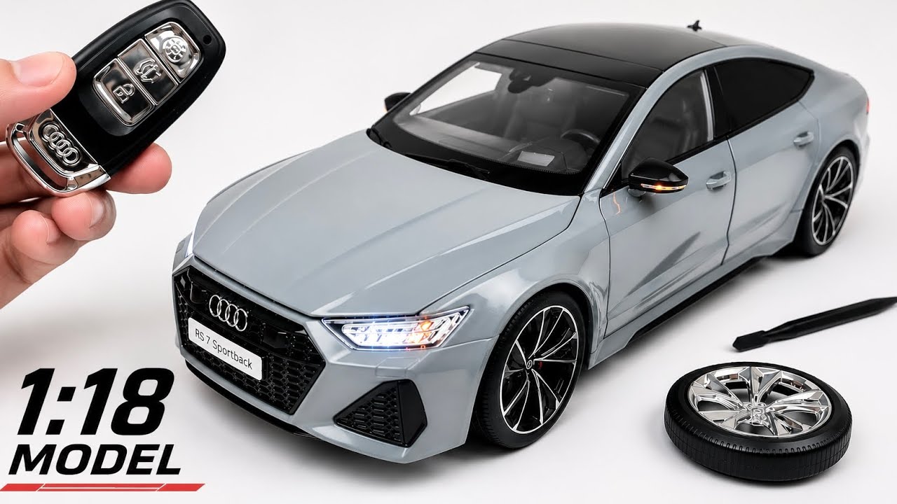 Audi RS 7 Sportback Model Car | Ultra Refined & Realistic - YouTube