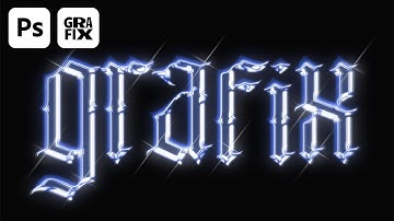 How to Create a Glowing Chrome Text Effect in Photoshop