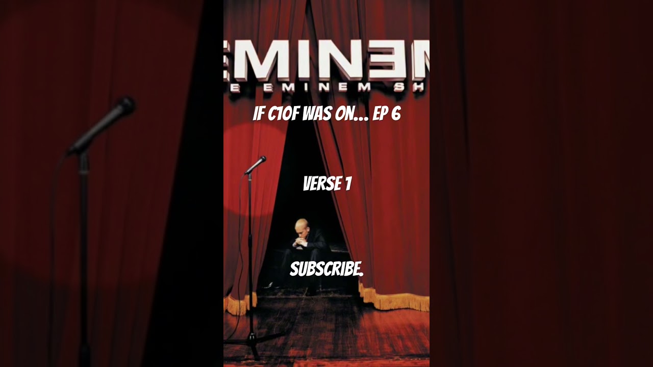 If C10F was on Eminem’s “Without Me” beat 🔥 Fast bars, trippy punchlines 