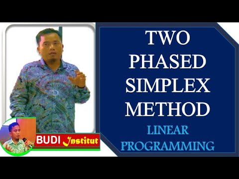 Two Phased Simplex Method - Two-Phase Method Linear Programming - YouTube