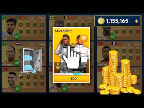 Spending Unlimited coin on Scout to Buy Every Legendary player in DLS 24