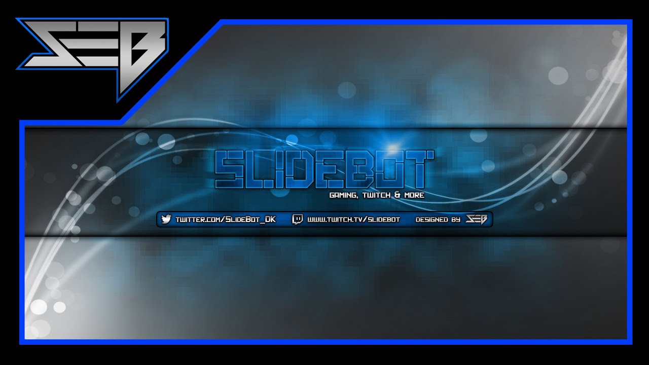 seb youtube gaming custom channel art