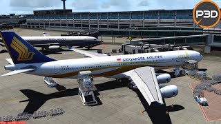 Prepar3D v4.5 | Singapore (WSSS) - Newark (KEWR) | SQ22/A340 | LONGEST FLIGHT IN THE WORLD!