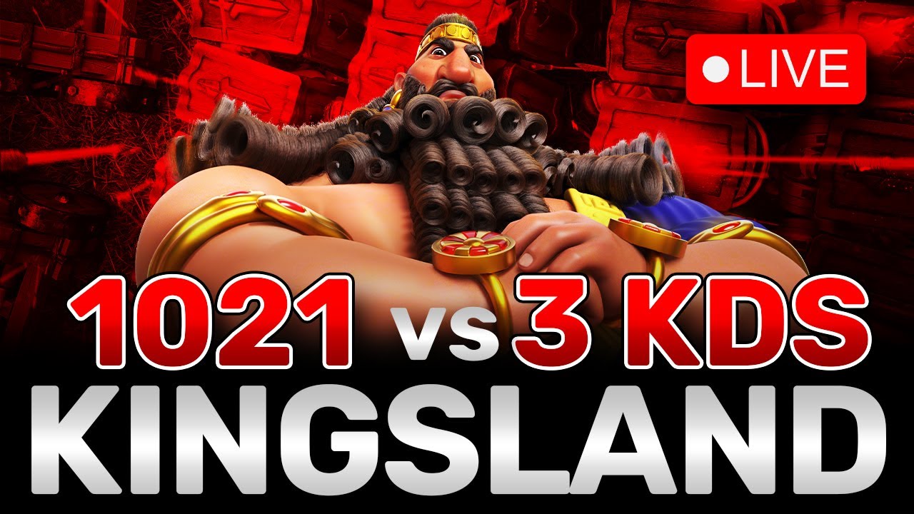 1021 Tanking 3 Kingdoms | Kingsland Fighting! || Rise of Kingdoms