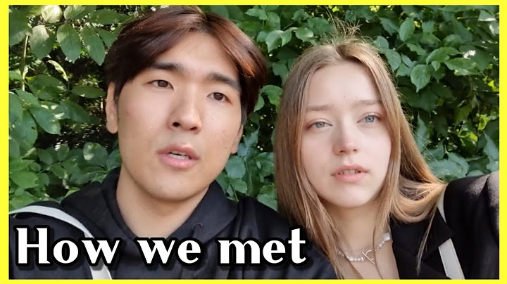 【 어디서, 어떻게 만났어? 】  국제커플의 첫만남 이야기 😲 How we met 😃