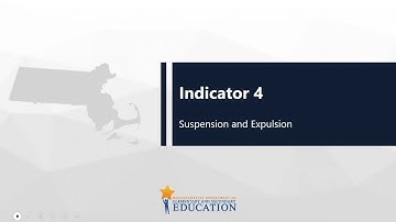 Indicator 4 - Suspension and Expulsion