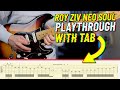 Roy Ziv Neo Soul Progression/Solo Cover (with TAB)